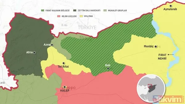 Türkiye'nin yapacağı harekat ile Fırat'ın batısından terörün izi silinecek! Münbiç'in jeopolitik önemi ne? M4 karayolu ve Tel Rıfat... - 9