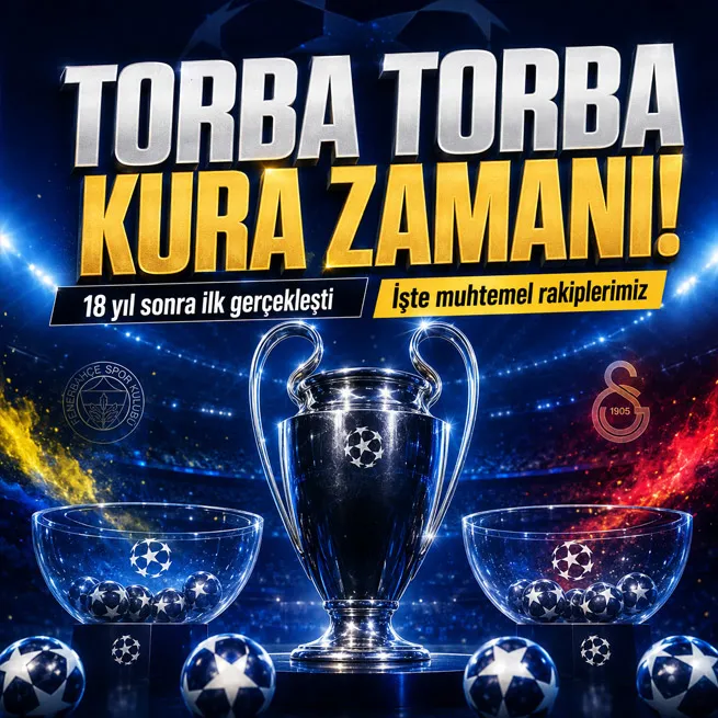 Şampiyonlar Ligi kurası ne zaman? Fenerbahçe ve Galatasarayın muhtemel rakipleri