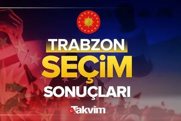 Trabzon seçim sonuçları!