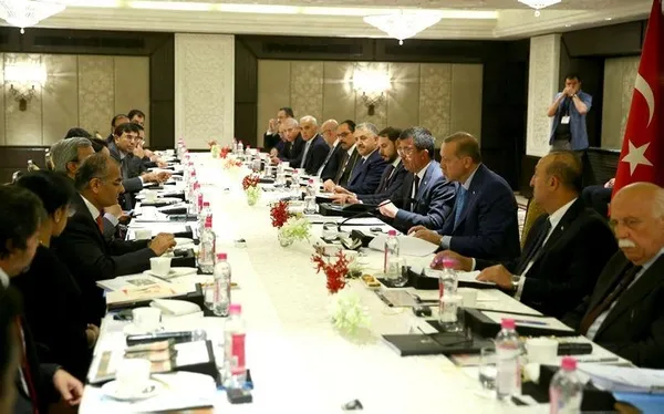 Erdoğan Hindistan'ın önde gelen CEO'larıyla bir araya geldi-1