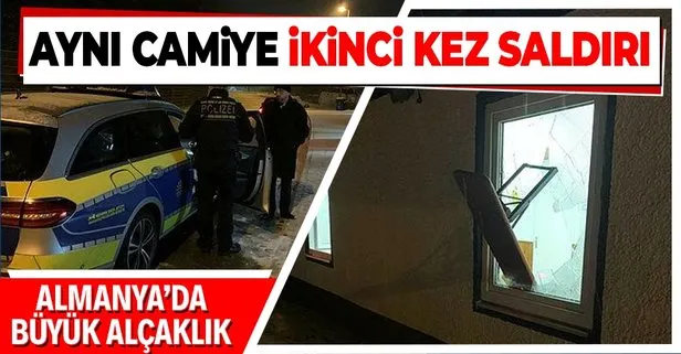 Almanya’daki aynı camiye ikinci kez saldırı!