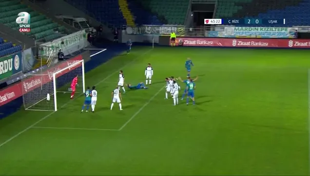 Çaykur Rizespor 2-0 Uşakspor | GOL İZLE