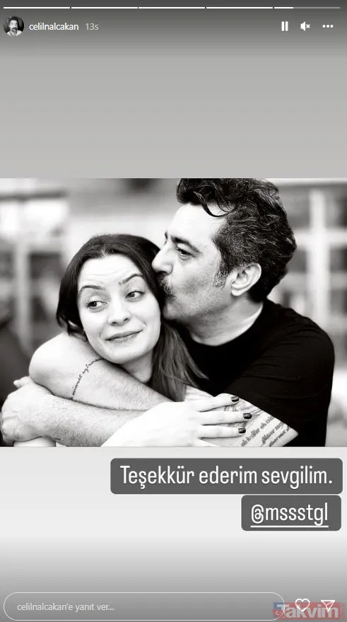 Celil Nalçakan'ın sır gibi sakladığı sevgilisi güzelliğiyle hayran bıraktı! Kardeşlerim'in Akif Atakul'unun sevgilisi bir içim su - 22