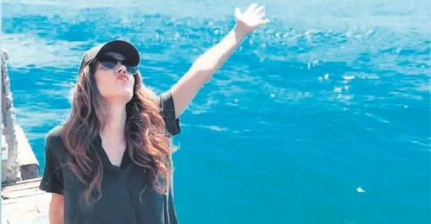 Şahin boğaz’a kondu