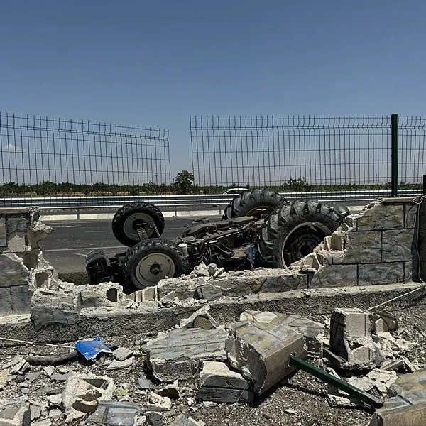 Şanlıurfa’da ilginç kaza