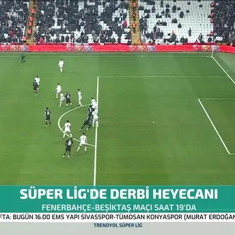 CANLI ANLATIM | FB - BJK maçı hangi kanalda? Fenerbahçe Beşiktaş derbi maçı saat kaçta?