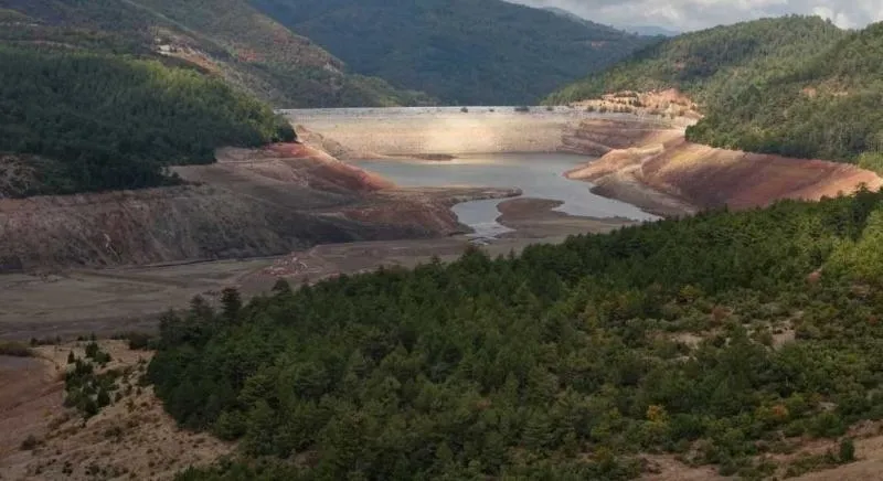 Bursa Doğancı barajı, fotoğraf (DHA)
