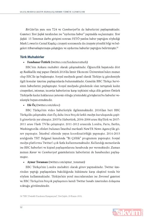 SETA'dan çarpıcı rapor! Yabancı medya kuruluşlarının ipliği pazara çıktı - 32