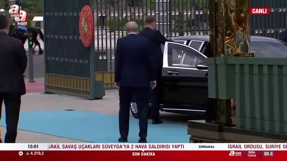 BAE Devlet Başkanı Al Nahyan Ankara'da