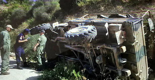 Hatay'da askeri araç devrildi: 19 yaralı