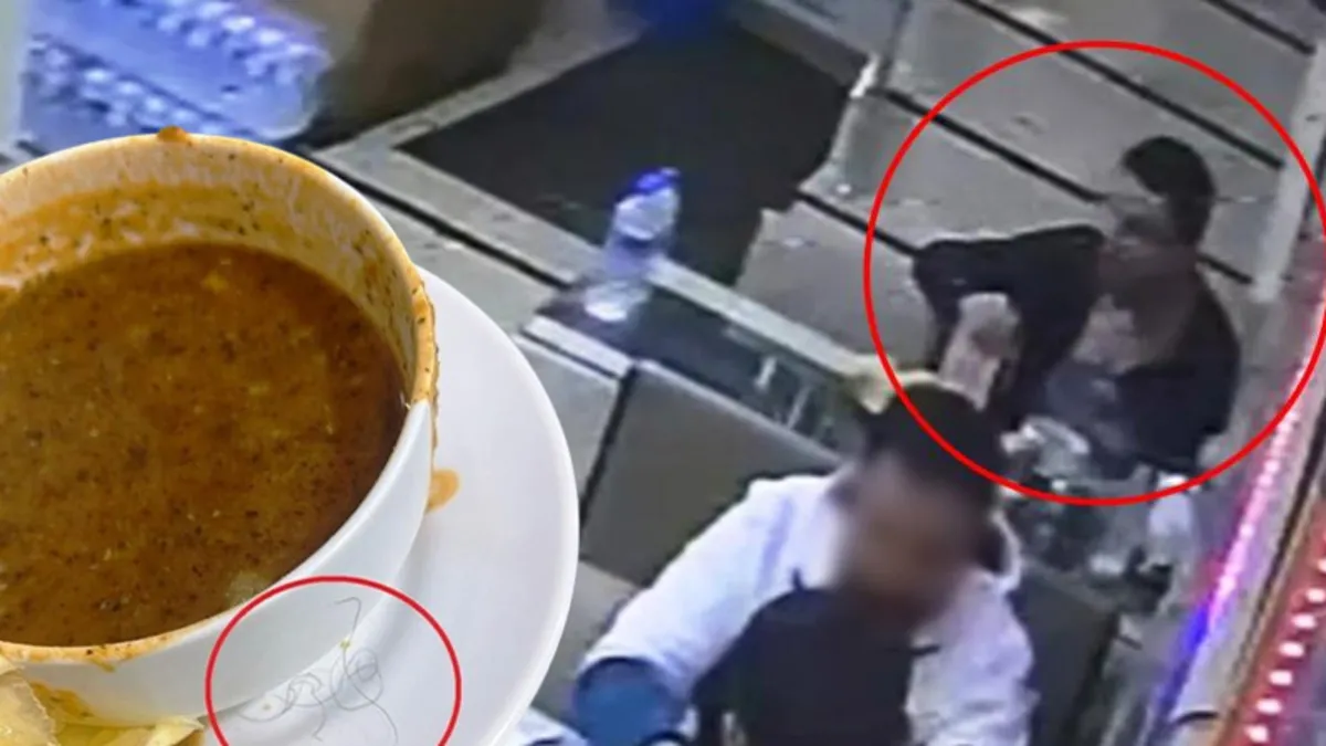İçtiği çorbanın ücretini ödememek için bakın ne yaptı
