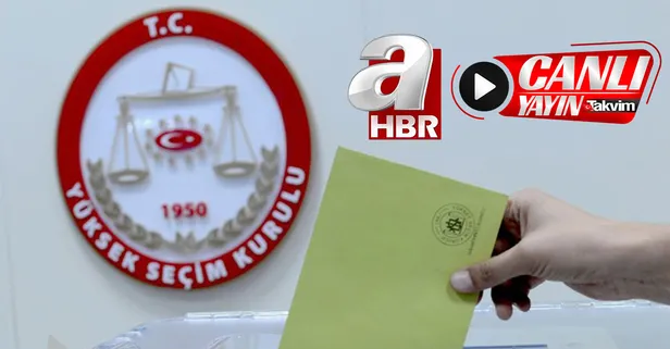 14 Mayıs 2023 Cumhurbaşkanlığı ve Milletvekili genel seçim sonuçları canlı yayın! A HABER SEÇİM ÖZEL CANLI İZLE! Anlık, dakika dakika oy oranları takip ekranı takvim.com.tr'de