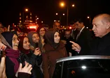 Başkan Erdoğan öğrencilerle sohbet etti