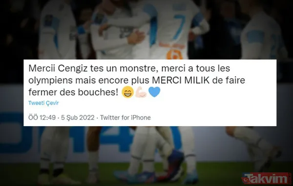 Fransa'da Cengiz Ünder rekorunu egale etti sosyal medya yıkıldı: Sen bir canavarsın! - 11