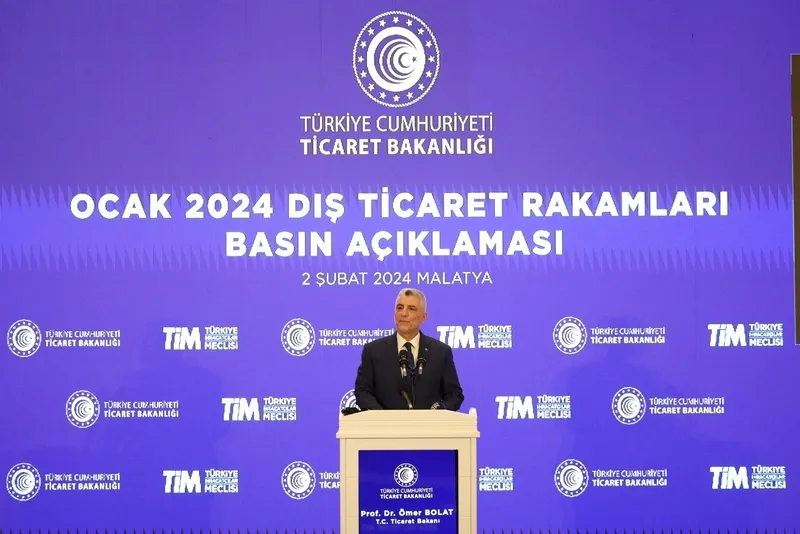 Ticaret Bakanı Ömer Bolat Ocak ayı ihracatını açıkladı! 2024 rekorla başladı: Cumhuriyet tarihinin en yükseği-7
