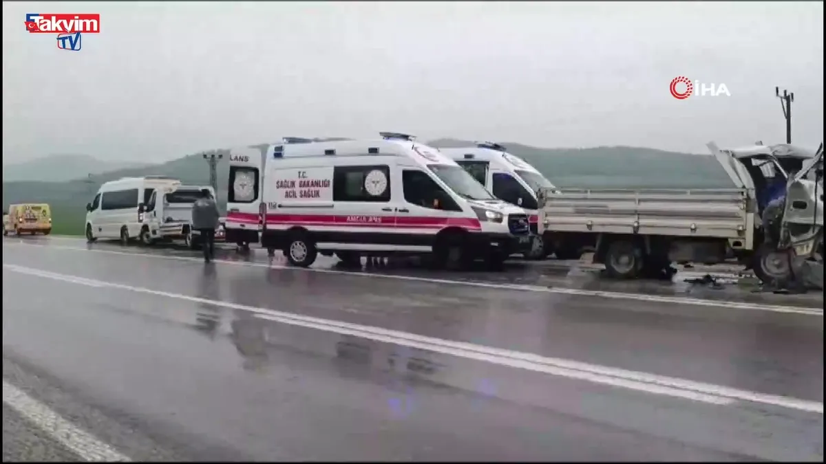 Gaziantep’te trafik kazası: 1 ölü 2 yaralı