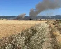Yozgat’ta 20 dönüm ekili alan kül oldu