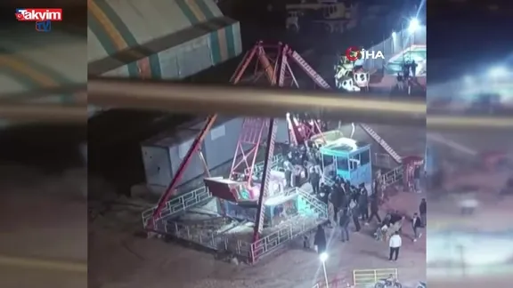 Şanlıurfa’da lunaparkta tekmeli yumruklu kavga: O anlar kamerada