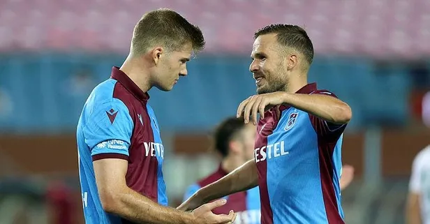 Trabzonspor'da Novak görüşme odasında