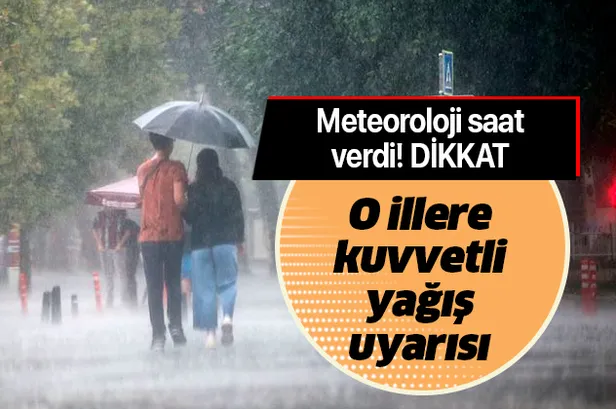 HAVA DURUMU | Meteorolojiden o illere kuvvetli sağanak uyarısı | 10 Ağustos 2020 hava nasıl olacak?-1