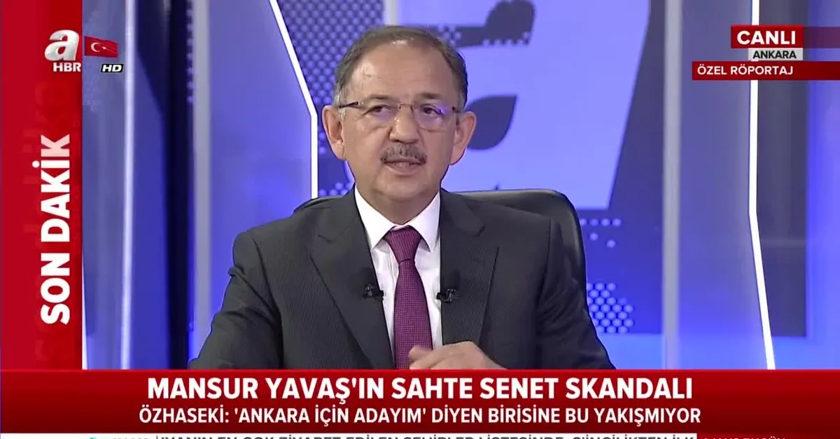 Mehmet Özhaseki'den Mansur Yavaş açıklaması
