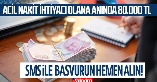 PTT'den acil nakit ihtiyacı olanlara anında 80.000 TL! SMS ile başvurun hemen alın! İşte yapılması gereken tek işlem!
