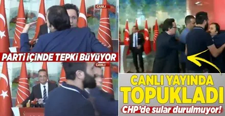 CHP'li Tezcan canlı yayında topukladı! CHP'de sular durulmuyor