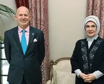 Birleşik Krallık Ankara Büyükelçisi’ni kabul etti
