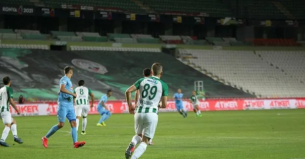 Konya'da 90+5'te kritik 3 puan! MAÇ SONUCU: Konyaspor 1-0 Çaykur Rizespor