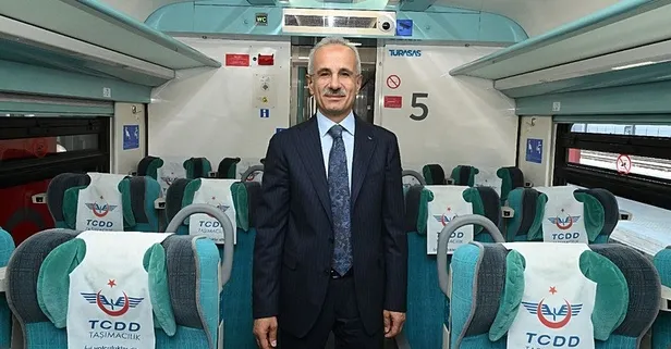 Ulaştırma ve Altyapı Bakanı Abdulkadir Uraloğlu duyurdu: Bayram öncesi hızlı trene hijyen mesaisi