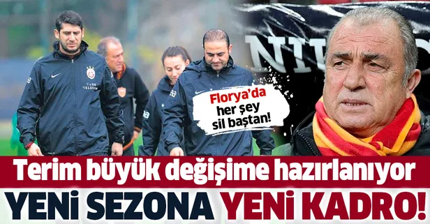 Yeni sezona yeni kadro! Fatih terim Galatasaray'da büyük değişime hazırlanıyor...