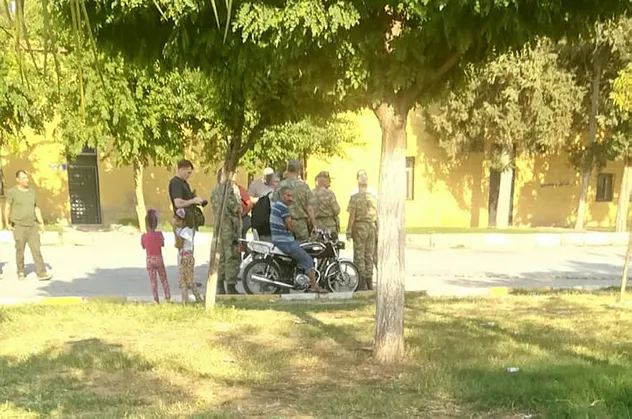 Suriye sınırında inceleme