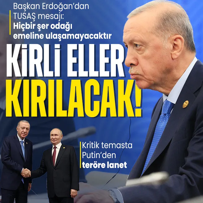 Başkan Erdoğandan TUSAŞ açıklaması: Hiçbir şer odağı emellerine ulaşamayacaktır