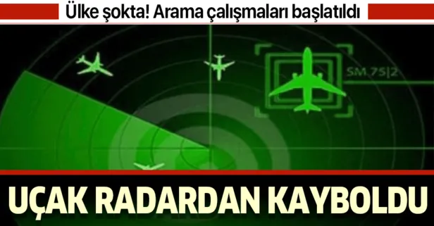 İngiltere’de bir uçak radardan kayboldu!