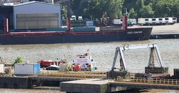 Ukrayna’nın Mariupol Limanı’ndan Türk kuru yük gemisi Zonguldak Limanı’na ulaştı