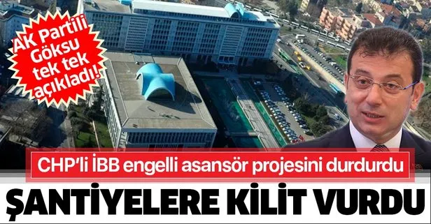 Chp Li Ibb 350 Santiyeyi Kapatip 114 Projeyi Durdurdu Takvim