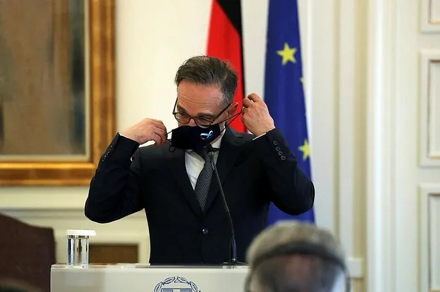 Son dakika: Almanya Dışişleri Bakanı Heiko Maas'tan Yunanistan'da haddini aşan Türkiye çıkışı