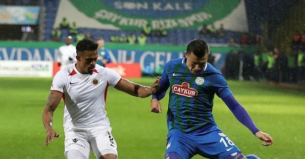 Çaykur Rizespor 2-0 Gençlerbirliği (MAÇ SONUCU)