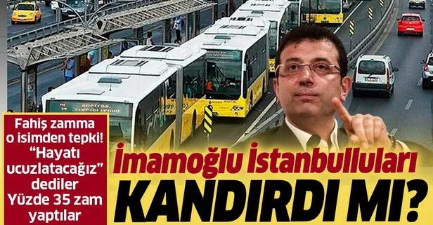 Tevfik Göksu'dan İmamoğlu'na zam tepkisi