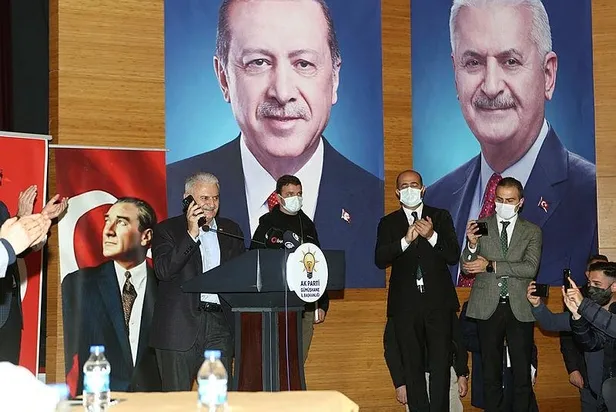 Başkan Erdoğan, Yıldırım'ın Gümüşhane ziyaretinde partililere telefondan hitap etti-2