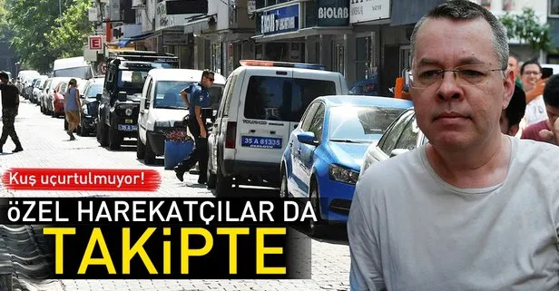 Rahip Brunson’ın sokağında güvenlik önlemi sürüyor