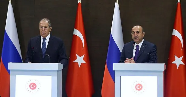 Son dakika: Dışişleri Bakanı Mevlüt Çavuşoğlu, Rusya Dışişleri Bakanı Sergey Lavrov ile görüştü