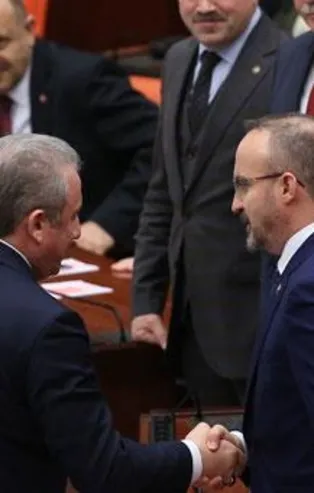 AK Parti'den Bahçeli'ye Şentop teşekkürü