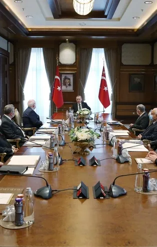 Cumhurbaşkanlığı Yüksek İstişare Kurulu, Başkan Erdoğan liderliğinde toplandı