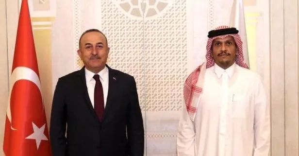 Son dakika: Dışişleri Bakanı Çavuşoğlu, Katarlı mevkidaşı ile görüştü! Gündemde Afganistan ve Kazakistan var