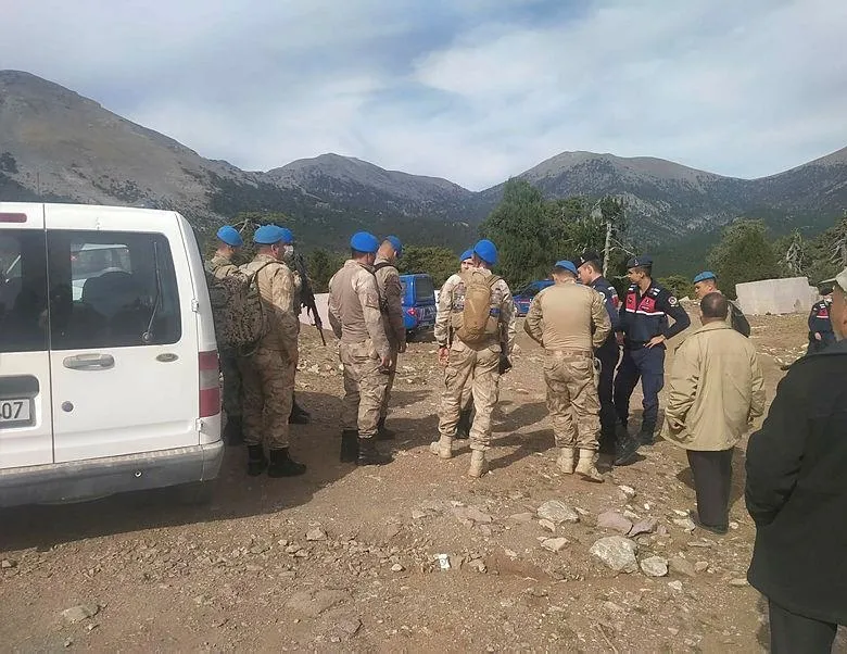 Denizli’de arama çalışması! Komandolar sahaya indi