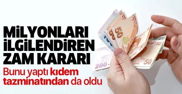 Zam kararını beğenmeyen işçi kıdem tazminatından da oldu