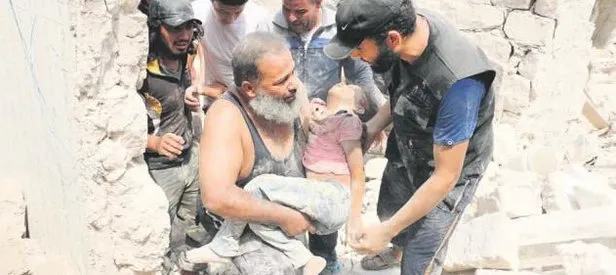 Esad vuruyor masumlar ölüyor