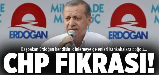 Başbakan’dan güldüren fıkra!