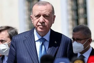 Erdoğan cuma namazını Çilehane Camisi’nde kıldı